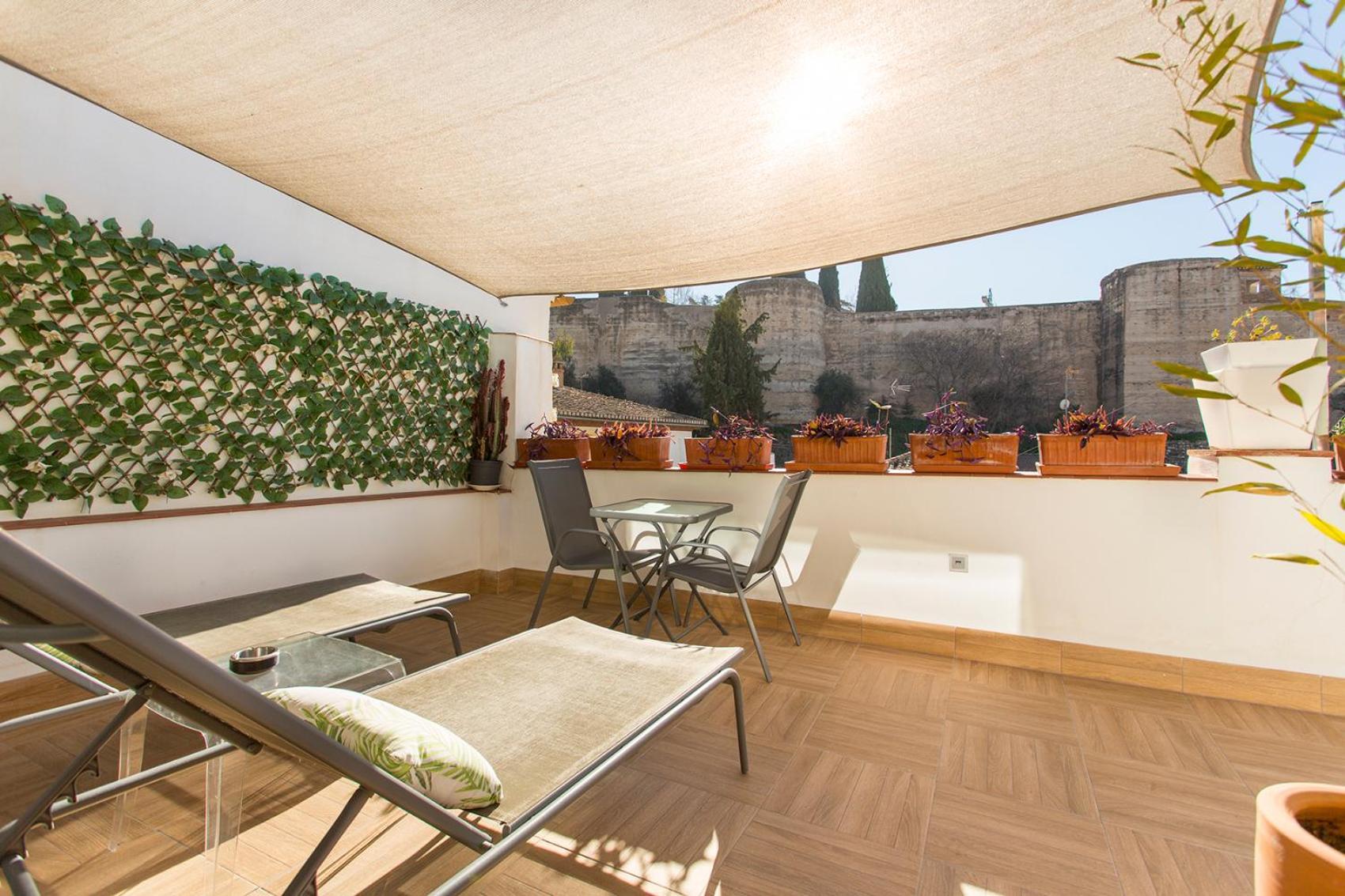גרנדה Apartamento Con Terraza Y Cochera Albaycin מראה חיצוני תמונה
