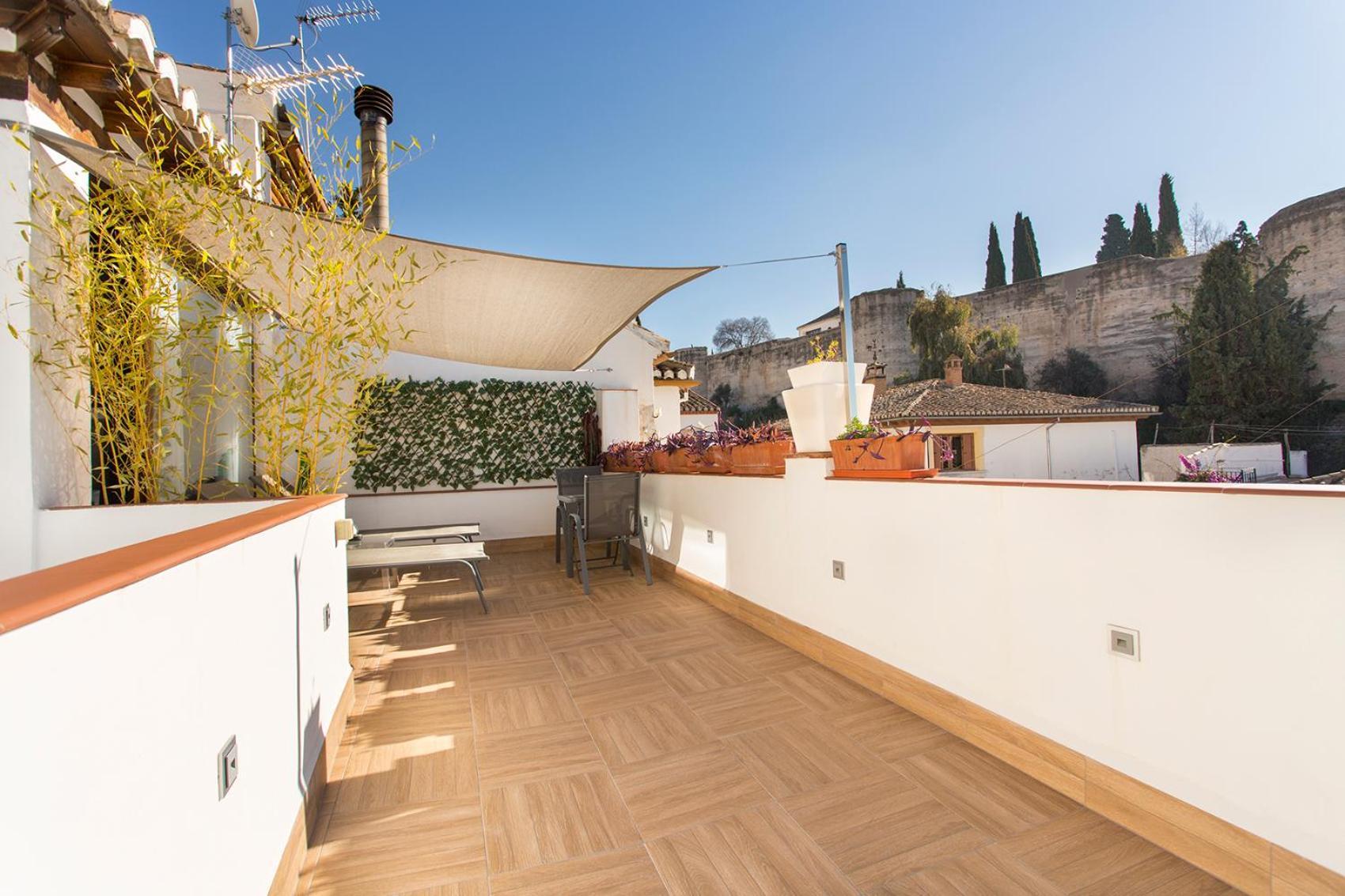 גרנדה Apartamento Con Terraza Y Cochera Albaycin מראה חיצוני תמונה